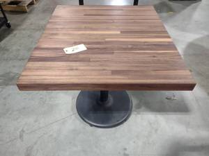 lot 20 image: Black Walnut Butcher Block Oil Rubb...