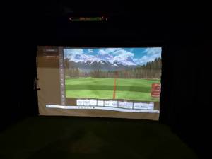 lot 17 image: Golf Simulator, Includes MSI MPG 3 ...