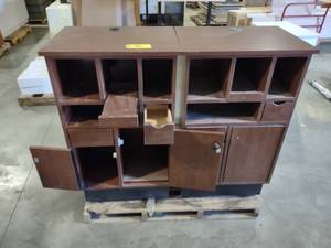 lot 96 image: (2) Cabinets, 25x19x43...