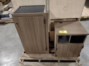 lot 97 image: (2) Assorted Cabinets...