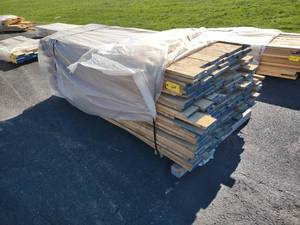 lot 129 image: Rustic White Oak, 10 x 44, Approx...