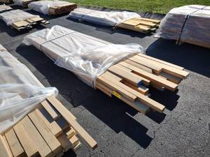 lot 131 image: White Oak Drops, 12 x 84, Approx....