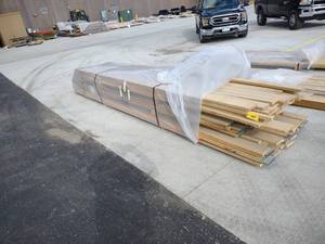lot 163 image: White Oak, 12-16 x 44, Approx. 7...
