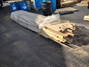 lot 166 image: Red Oak, 12 x 44, Approx. 300 bf...