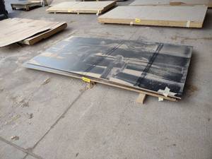 lot 220 image: Rustic White Oak, 34 x 4 x 8 MDF...
