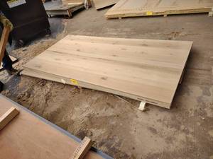 lot 221 image: Rustic White Oak, 34 x 4 x 8 MDF...