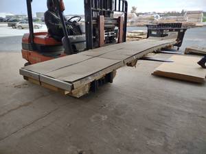 lot 229 image: (3) Corian Sheets, 30 x 12...