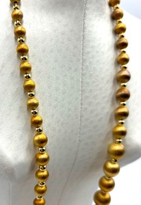lot 40 image: Gorgeous Sterling Silver Graduated Beaded Necklace by Veronese