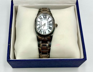 lot 33A image: Luxurious Ultrafine Sterling Silver Watch