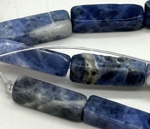 lot 91 image: 5 Sodalite Bead Strands