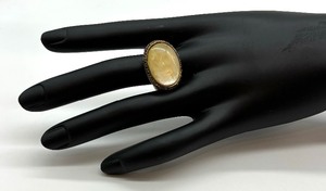 lot 92 image: Elegant Sterling Silver Cocktail Ring