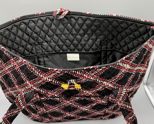 lot 66 image: Pretty Vera Bradley Minsk Plaid Tote Bag