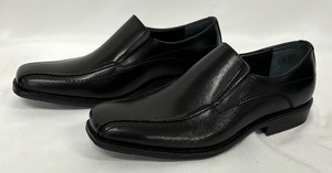 lot 13 image: New Alfani Black Leather Shoes