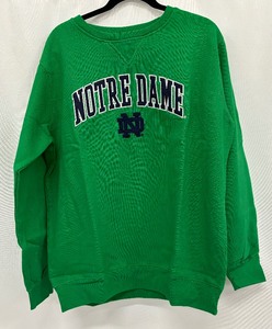 lot 119 image: New Notre Dame Sweatshirt and T-shirt