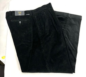 lot 129 image: 4 Pairs of Corduroy Pants by Nautica and Louis Raphael