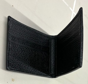 lot 157 image: Gucci Nylon Leather Bifold Wallet Compact