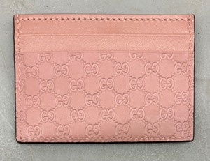 lot 8 image: New Guccisima Pink Gucci Card Holder