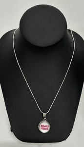 lot 101A image: Boomer Sooner Sterling Silver Snap Necklace