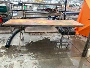 lot 33 image: Wheeled Work Table