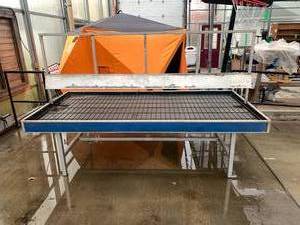 lot 34 image: WEVAB Aluminum Framed Presentation Table