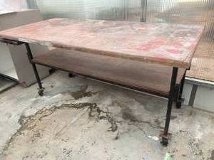 lot 41 image: Wheeled Work Table