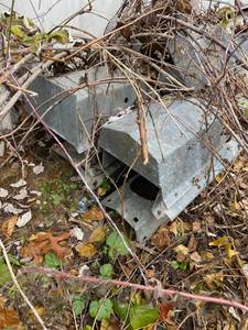 lot 44 image: Metal Greenhouse Gutters