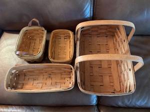 lot 91A image: Five Legendary Longaberger Baskets