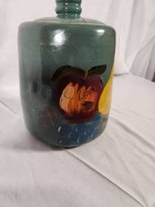lot 48 image: Vintage Yellow Ware Cookie Jar