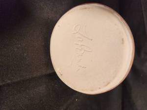 lot 82 image: Vintage Stoneware Jar with Cork Stopper