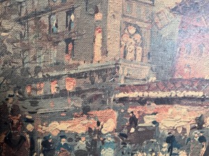 lot 91 image: Framed Antoine Blanchard Print
