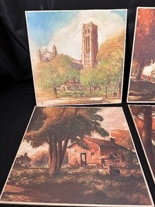 lot 98 image: Variety of Unframed Vintage Prints