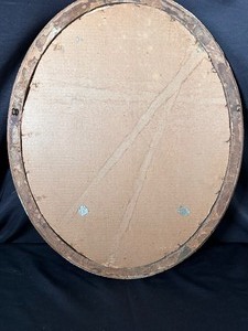 lot 100 image: Vintage Print of Man in Oval Frame