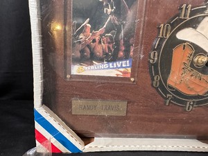 lot 105 image: Chaney Clock Collection of Randy Travis - New in Packaging