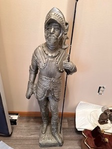 lot 133 image: Plaster Knight