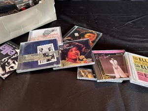 lot 286 image: Variety of CDs and Cassette Tapes
