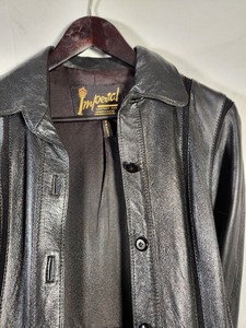 lot 34 image: Womens Long Leather Jacket