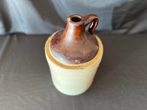 lot 104 image: Vintage Stoneware CrockJug