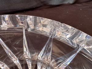 lot 192 image: Vintage Cut Crystal Bowl  Signed and Numbered