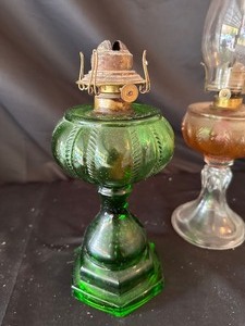 lot 216 image: Hurricane Lamps