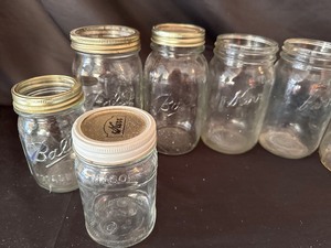 lot 238 image: Ball and Kerr Canning Jars