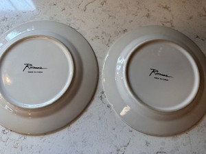 lot 310 image: Two Happy Birthday Cake Plates