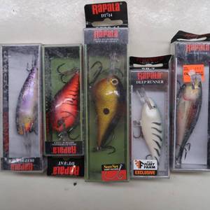 lot 64 image: RAPALA NEW IN BOX