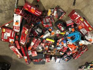 Lot of Mixed Assorted Hand Tools and Hardware Various Models and Conditions  Customer Returns See Pictures