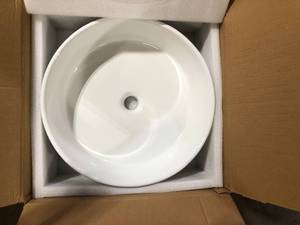 Round Sink Customer Returns See Pictures