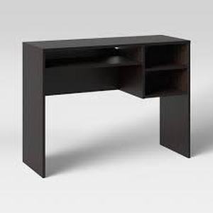 lot 37 image: Student Writing Desk with Storage - Room Essentials-Espresso
