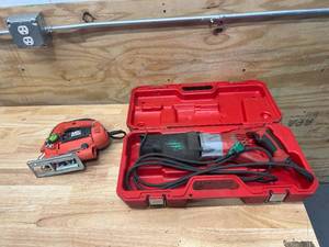 lot 67 image: MILWAUKEE Sawzall with Black & Decker Jig Saw