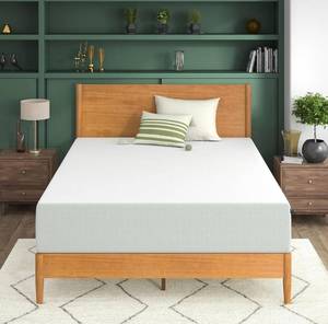 lot 3 image: ZINUS 12 Inch Green Tea Memory Foam Mattress  CertiPUR-US Certified  Bed-in-a-Box  Pressure Relieving, King, White