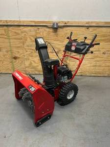 lot 1 image: TROY-BILT Storm 26 in. 208 cc Two- Stage Gas Snow Blower with Electric Start Self Propelled