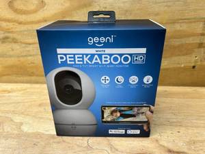 lot 79 image: GEENI PEEKABOO Pan & Tilt Smart WI-FI Baby Monitor