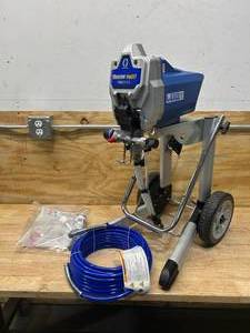 lot 9 image: GRACO Magnum ProX17 Cart Airless 3000 PSI Paint Sprayer (110123305)
